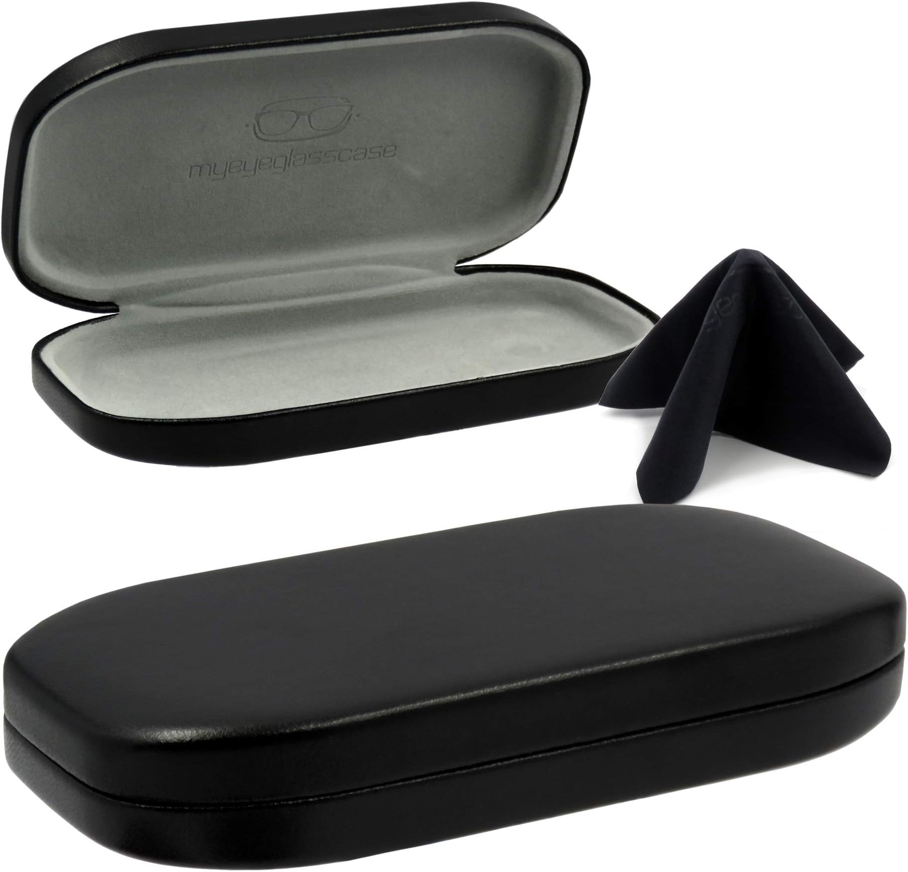 Sunglass Clip Case ultra thin clip on sunglasses case for eyeglasses sun clips with cleaning cloth