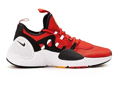 white red black huarache