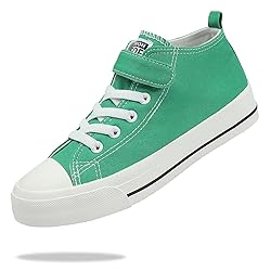 Fefoe Girls Canvas Shoes Girls Canvas Walking Shoes