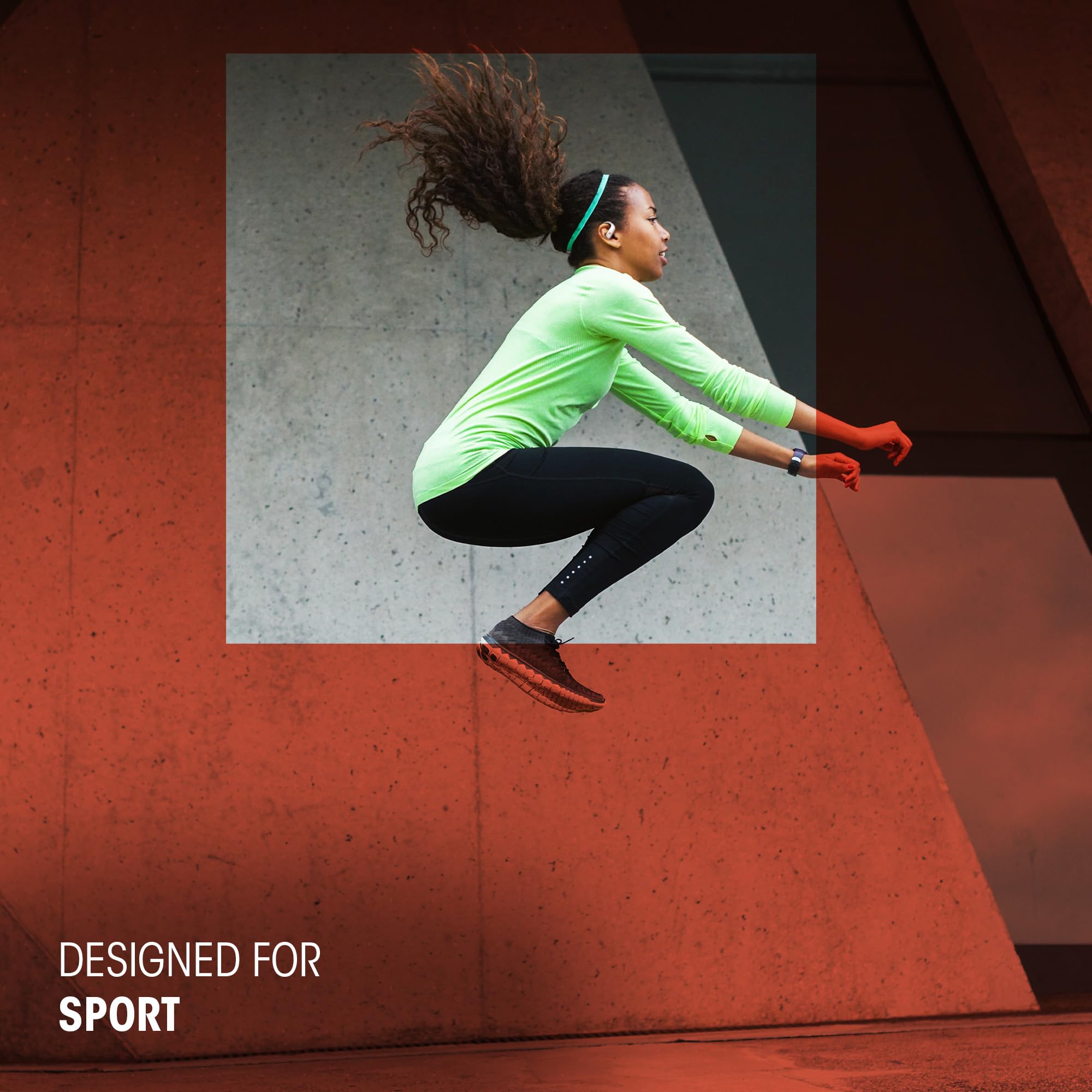 JBL Endurance Zone kabellose Open-Ear Sport-Kopfhörer mit Ohrbügel-Design, JBL OpenSound-Technologie, 32 Stunden Spielzeit, IP68 wasserdicht, Google Finder, JBL Headphones App, Schwarz/Grau 6