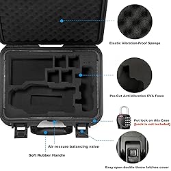 Lekufee Waterproof Hard Case Compatible with DJI