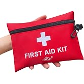 152 Piece Small First Aid Kit, Travel Size First Aid Kit TSA Approved, Mini Forst aid kit for Home, Car, Travel, Camping, Truck, Sports, Office, Hiking Med Kit for Backpack