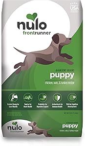 Nulo Frontrunner Dry Puppy Food - Premium Dry Kibble with Antioxidants and Probiotics for Digestive and Immune Health - for Small and Large Breed Dogs