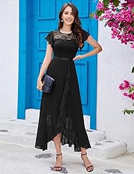 BeryLove Formal Dresses for Women Wedding Guest