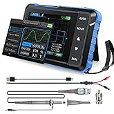 FNIRSI DSO153 2 in 1 Handheld Oscilloscope/DDS Signal Generator, Digital Portable Automotive Oscilloscope with 2.8 inch TFT, 1MHz Bandwidth, 5MS/s Sampling Rate, Trigger Function Auto/Nomal/Single