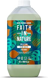 Faith In Nature Coconut Hand Wash 5L Refill Vegan No SLS Parabens