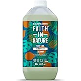 Faith In Nature Natural Coconut Hand Wash, Hydrating, Vegan & Cruelty Free, Parabens and SLS Free, 5L Refill Pack