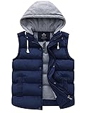 wantdo Women's Insulated Puffer Vest Warm Winter