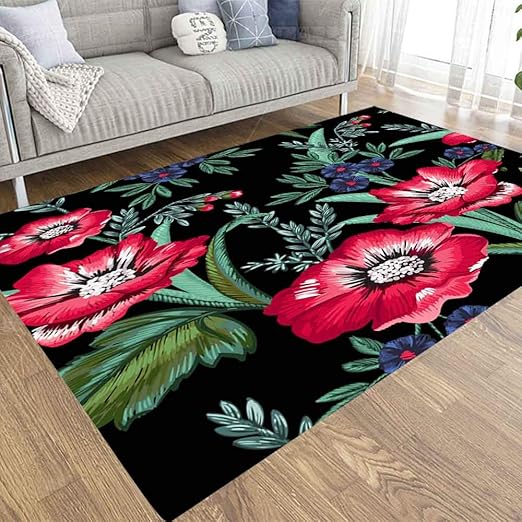 Bisead Area Rug 5X7, Play Area Rug Area Rugs for Kids
