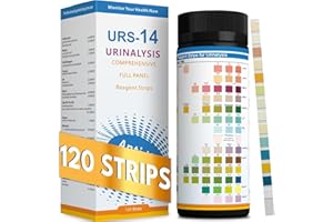 14 URS Test Strips – Comprehensive Urine Test Kit for Men & Women, Accurate and Simple Home Wellness Check