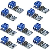 WMYCONGCONG 10 PCS DC 5V-36V 15A 400W Dual High-Power MOSFET Trigger Switch Drive Module 0-20KHz Electronic Switch Control Bo