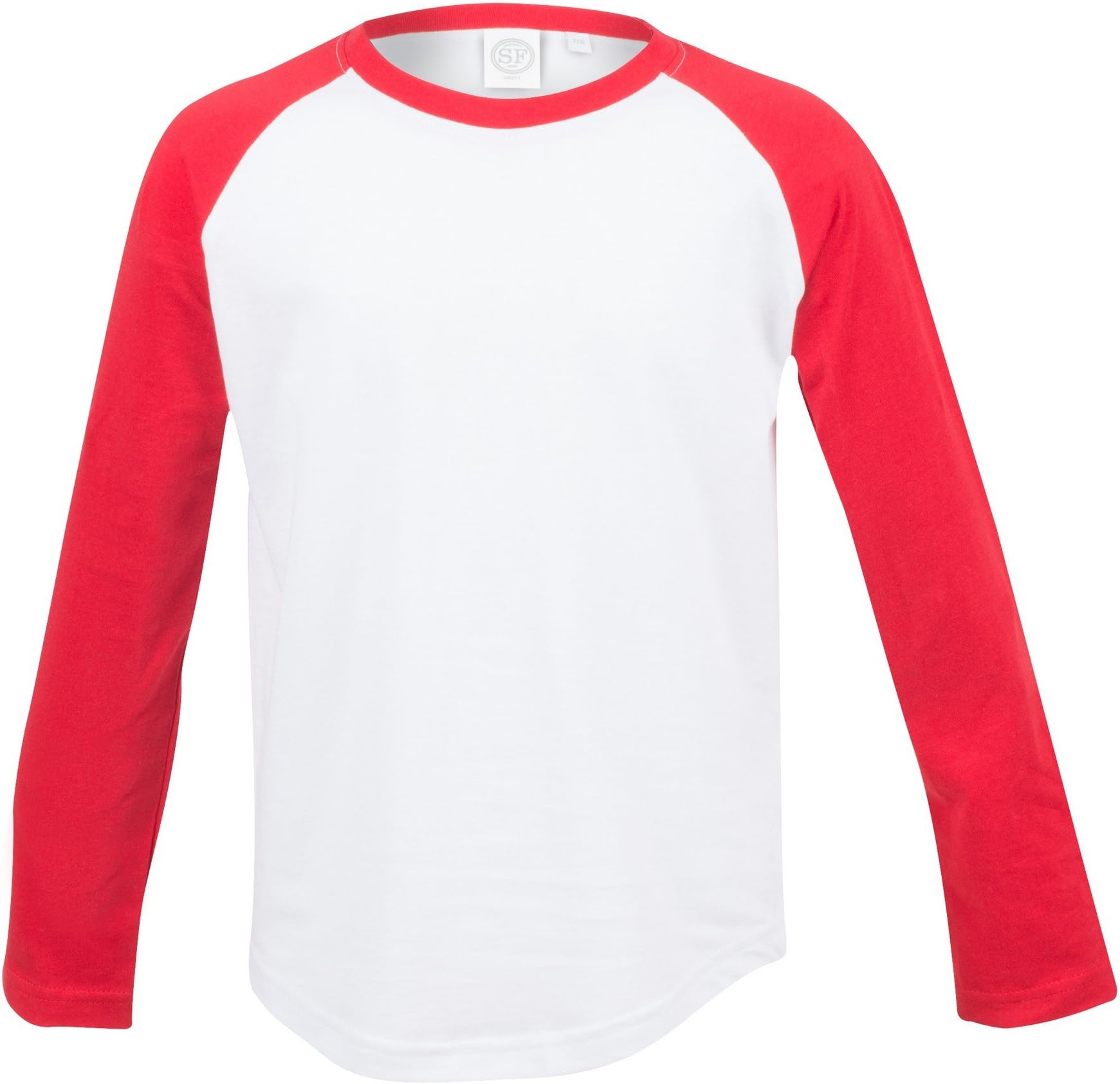 Skinni Minni Childrens/Kids Long Sleeve Baseball T-Shirt