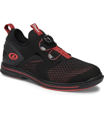 Dexter THE 9 ボウリングシューズ ブラック/レッド Amazon.com: Dexter Men's THE 9 Stryker BOA Bowling Shoes Black/Red