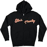 Elvis Presley unisex-adult Official Merch Photo Back Zip Hoodie