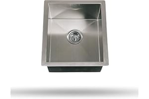 COYOTE OUTDOOR LIVING Coyote C1SINK1618 Universal 16x18 Inch Stainless Steel Sink with Drain and Strainer