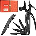 TACTIMAN 12-in-1 Multitool Hammer with Tactical Knife – Unique Gifts for Men, Dad, Husband – Cool Gadgets for Camping, Hiking, DIY, and Outdoors – Perfect Christmas, Birthday, or Father’s Day Gift