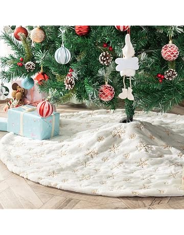 Demiawaking Gonna Per Albero Di Natale In Pelliccia