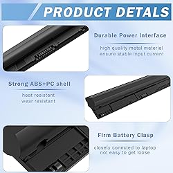 COWOOGMZ 40WH M5Y1K Battery Replacement for Dell I