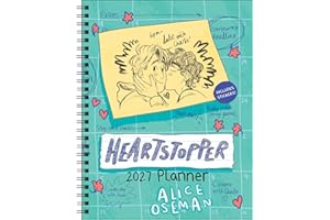 Heartstopper 12-Month 2027 Weekly/Monthly Planner Calendar with Bonus Stickers