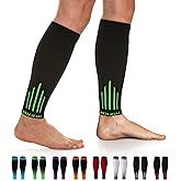 NEWZILL Compression Calf Sleeves (20-30mmHg) for Men & Women Perfect Option to Compression Socks for Running Travel Nursing