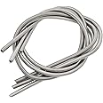 Fielect Heating Element Coil Wire 220V 3000W Resistance Wire Furnace Heater Wire FeCrAl Silver Heat-resistant Wire Length 800mm,3Pcs