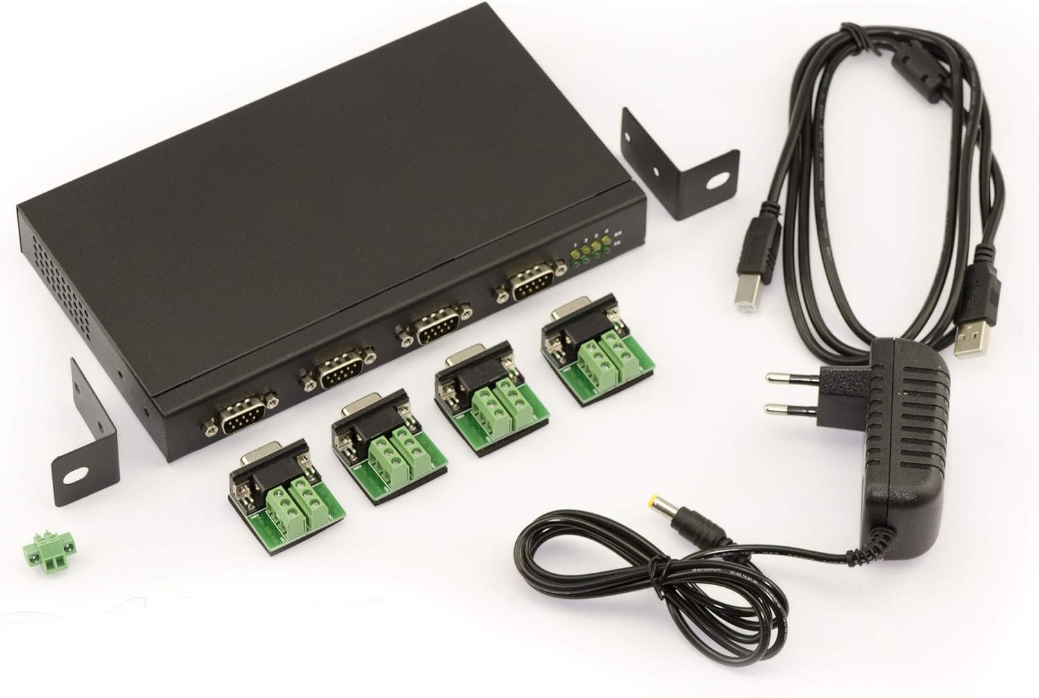 KALEA-INFORMATIQUE USB naar RS422 RS485 converter met FTDI FT232 Chipset. 1,8M kabel met magnetische bescherming