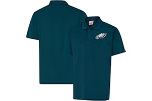 Ultra Game Mens NFL Official Super Soft Quick Dry Jersey Polo Shirt