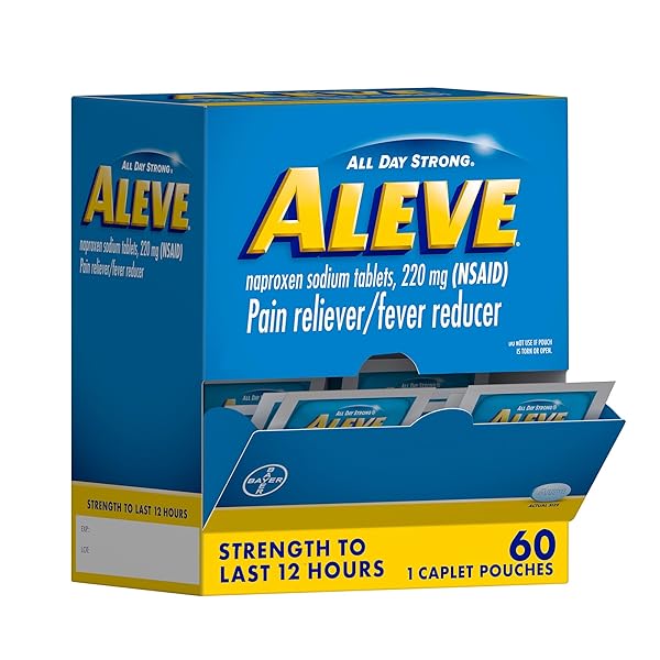 ALEVE PAIN RELIEVER & FEVER REDUCER NAPROXEN SODIUM...
