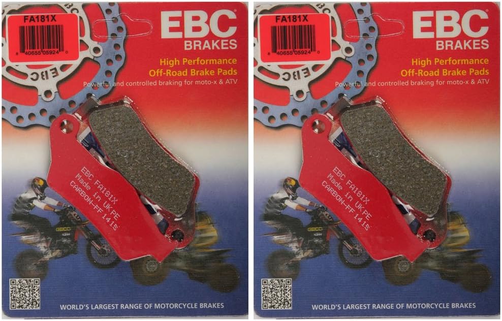 EBC Brakes FA181X Disc Brake Pad Set Automotive Motorcycle & ATV