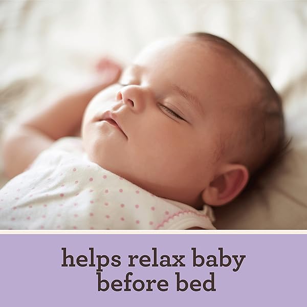 AVEENO BABY CALMING COMFORT BATH & BODY LOTION SET, NIGHTTIME BABY SKIN CARE PRODUCTS WITH NOURISHING OATMEAL PLUS RELAXING LAVENDER & VANILLA SCENTS, PARABEN- & PHTHALATE -FREE, 2 ITEMS