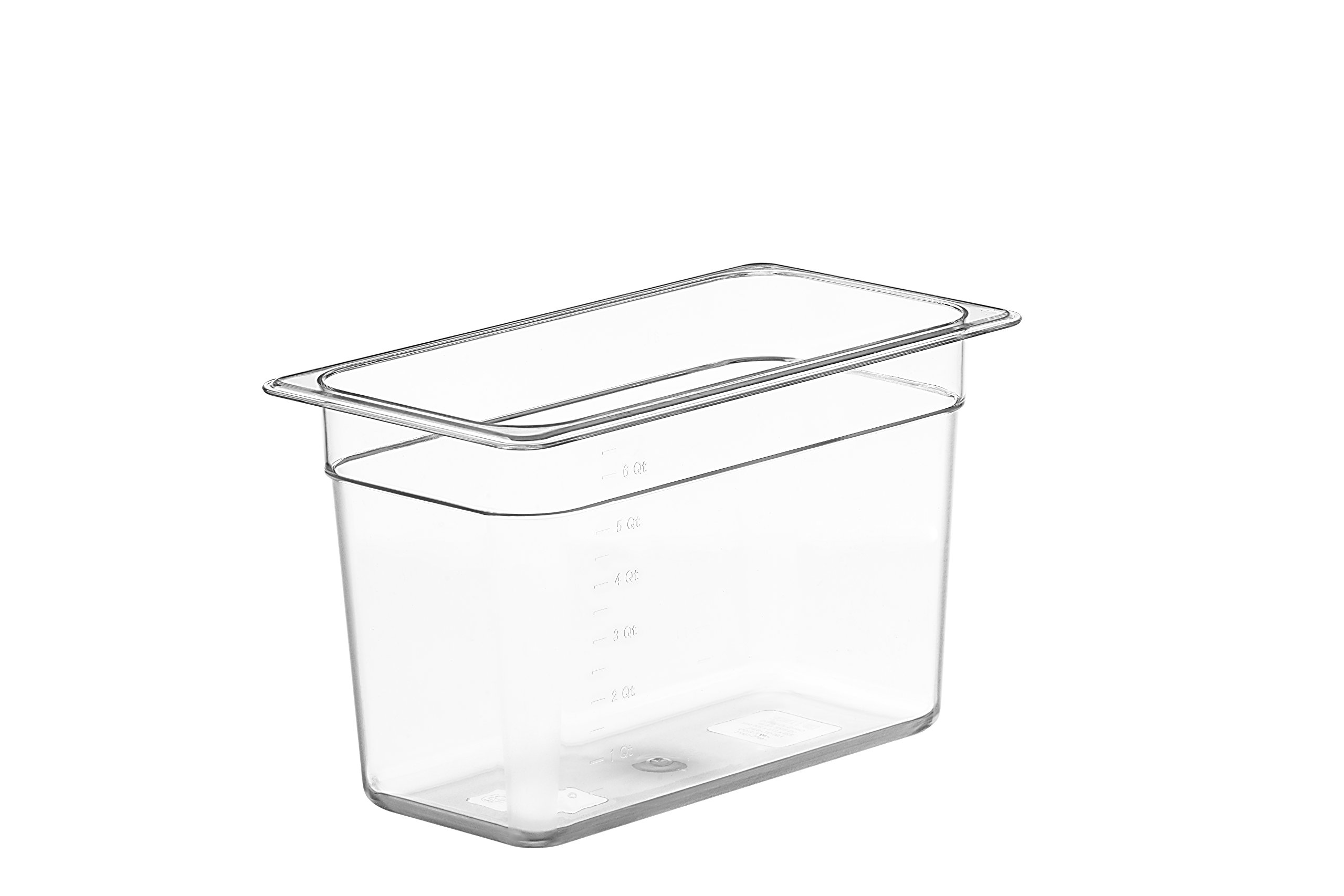 LIPAVI Sous Vide Container - Model C5 | 7 Liter - 32,3 x 17,7 x 20 cm | Strong & Clear See-thought Polycarbonate -Matching L5 Rack and Tailored Lids for virtually Every Circulator Sold Separately