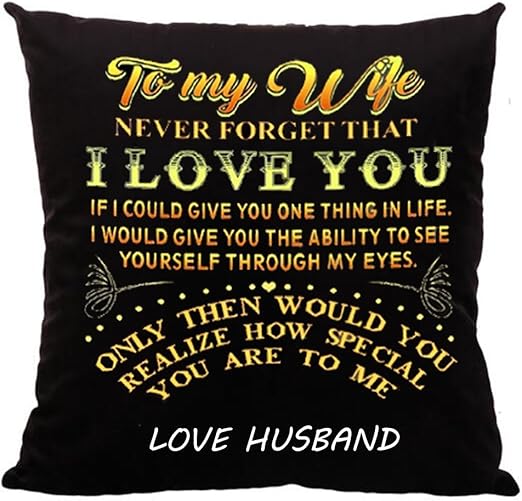 cushion gift for husband