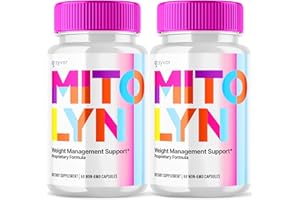 SYVOR (2 Pack) Mitolyn Capsules, Mitolyn Advanced Formula Pills, Mitolyn Keto Support Advanced Vitamin Supplement All Natural Mito Lyn Capsulas Reviews Mitolyn Max Strength Pastillas Mitolin (120 Capsules)
