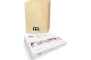 MEINL PERCUSSION Meinl Make Your Own Cajon Kit with Snares - MADE IN EUROPE - Baltic Birch Wood, Includes Easy to Follow Manual (MYO-CAJ)