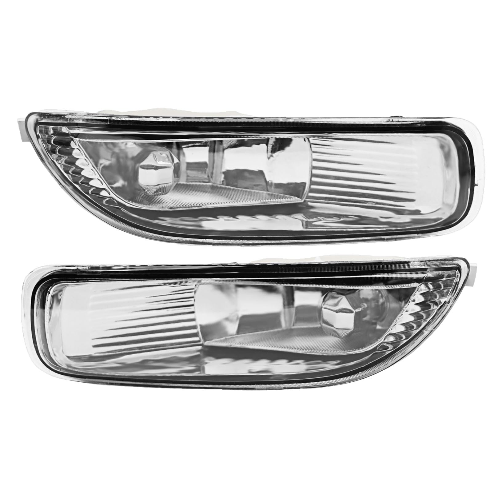 Photo 1 of Jecoupoon Front Bumper Fog Lights Pair Compatible with Corolla 2003 2004 Left & Right Halogen Fog Light Passenger & Driver Side 81220-02060 81210-02060