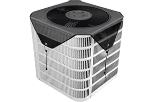 Aucanla Air Conditioner Covers for Outside Units, 28" x 28" Central AC Cover, Top Universal Mesh Cover Defender for All Seasons
