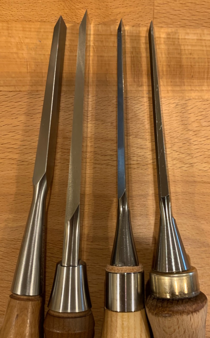 Comparison between Narex, Lie Nielsen, Veritas and Stanley Bailey chisels