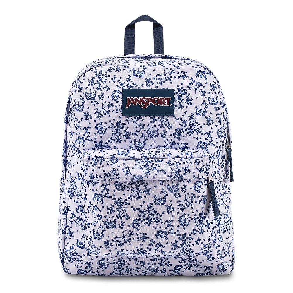 JANSPORT Superbreak Backpack White Field Floral Schoolbag JS00T5014Z9 Rucksack JANSPORT Bags