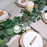 Famibay 6.5Ft Artificial Eucalyptus Willow Garland Green Decor view 6