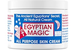 Egyptian Magic - All Purpose Face, Body, and Dry Skin Moisturizing Cream, Skin Protectant for Women & Men, 1oz Jar