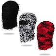 MGBPEI Distressed Balaclava Ski Mask for Men/Women Knitted Full Face Ski Mask Windproof Neck Warmer