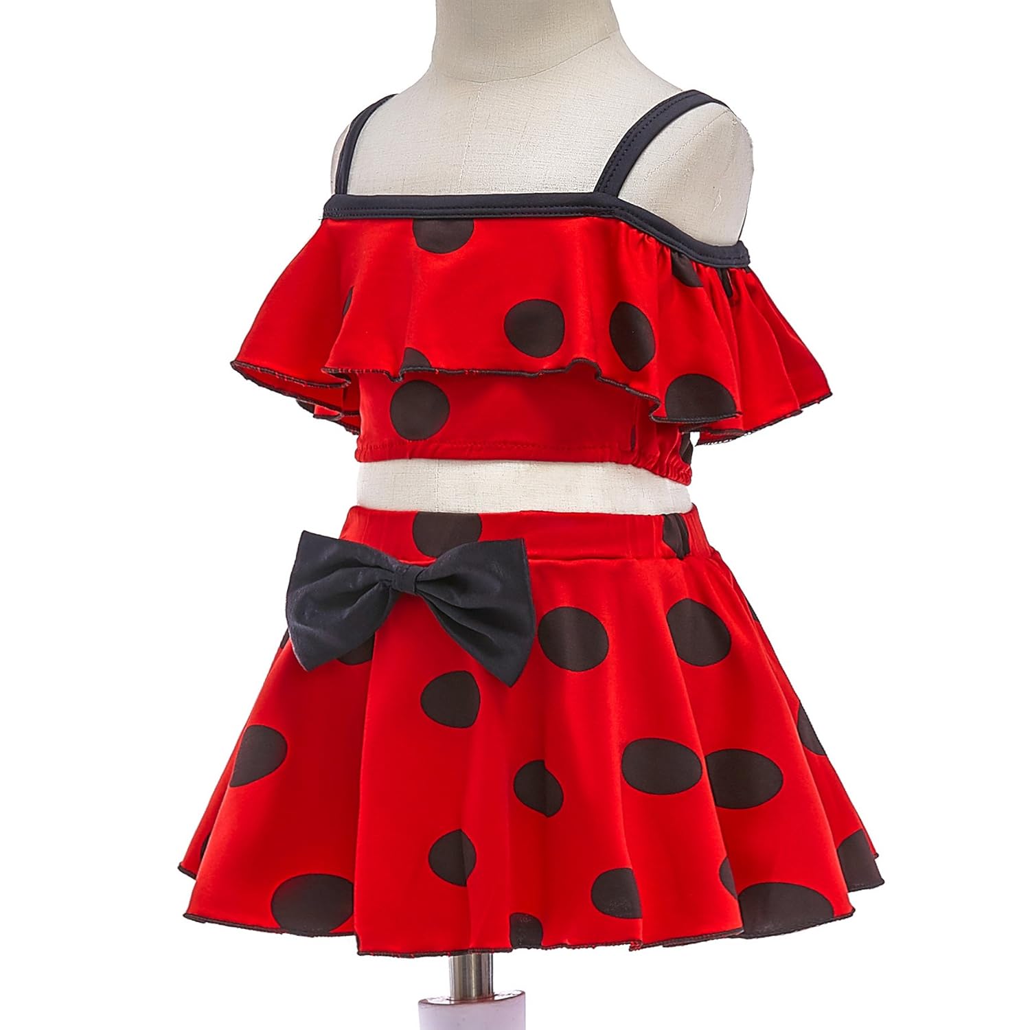 Dressy Daisy Girls Miraculous Ladybug Bathing Suit Tankini Swimsuit Swimwear Size 4t