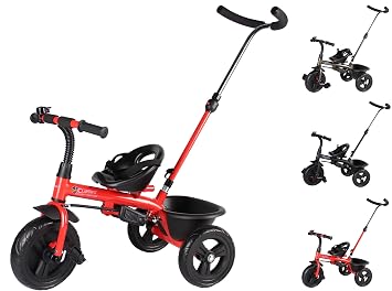 Clamaro Buttler Basic 2in1 Kinderwagen Dreirad Ab 1 Jahr Mit