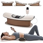 obbos Electric Lumbar Traction Device, Electric Back Massagers Back Stretcher, Vibration Fascia pad, Used for The Waist, is a Waist pad Used After Exercising, Yoga, and Other Sports