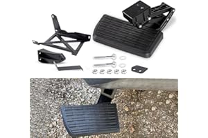 Aurorasters Rear Bed Step Retractable Bed Step Bumper Step for 2014-2021 Toyota Tundra Accessories,Replaces PT392-34140 75316-01A(2014-2021 Tundra)