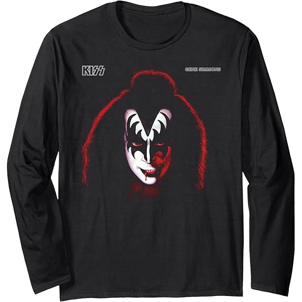 Amazon.com: KISS - 1978 Paul Stanley Long Sleeve T-Shirt