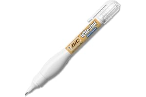 BIC WOSQP11 Wite-Out Shake 'n Squeeze Correction Pen, 8 ml, White