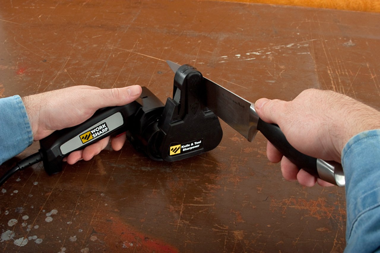 Work Sharp Knife Tool Sharpener, Precision Sharpening Guides with