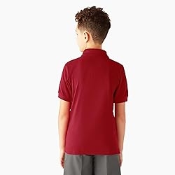 Dickies Boys Short Sleeve Pique Polo, English
