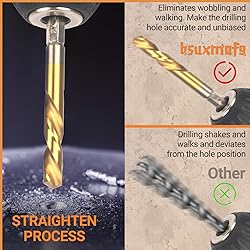 BSUXMAFG Screw Extractor Set, 11 Pieces Metric